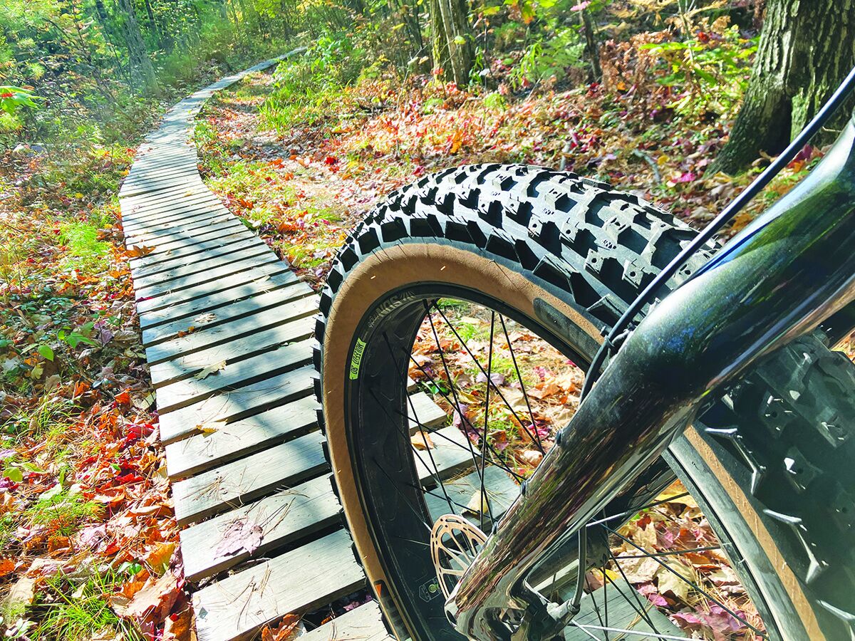 Biking: Mountain bike ride provides contemporary perspectives